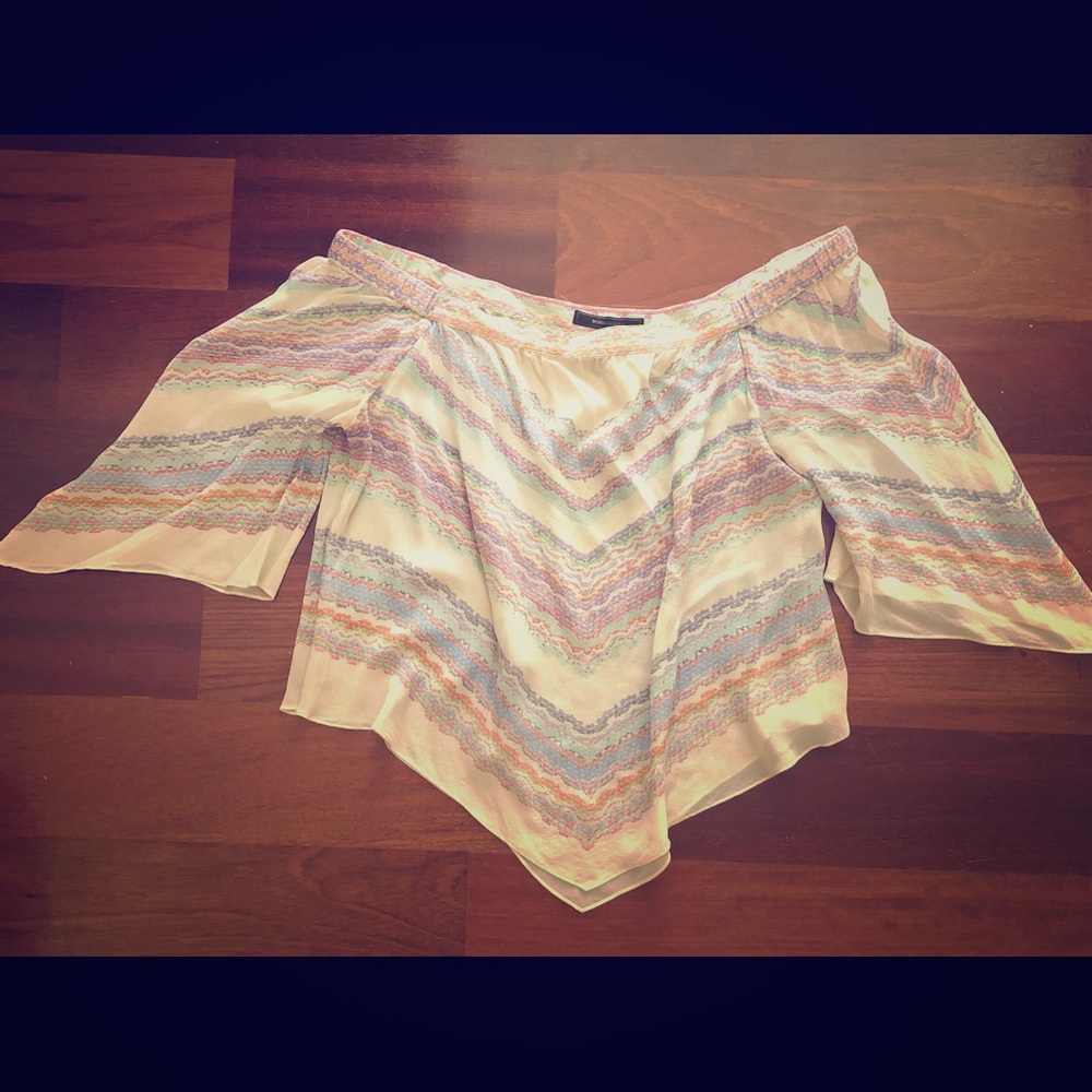 BCBG off shoulder